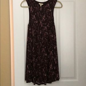 Urban Outfitters purple marble Razorback dress